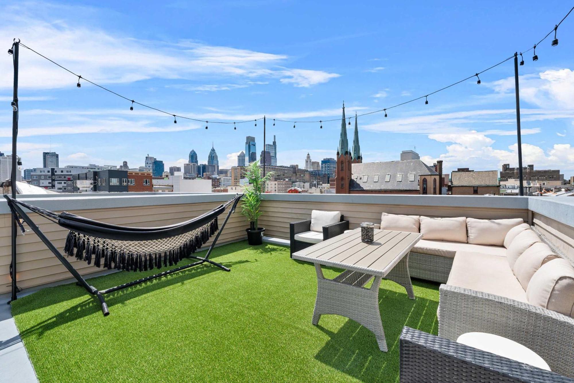 Brand New Dbl Unit Roofdeck Outdoor Patio Villa Philadelphia Ngoại thất bức ảnh