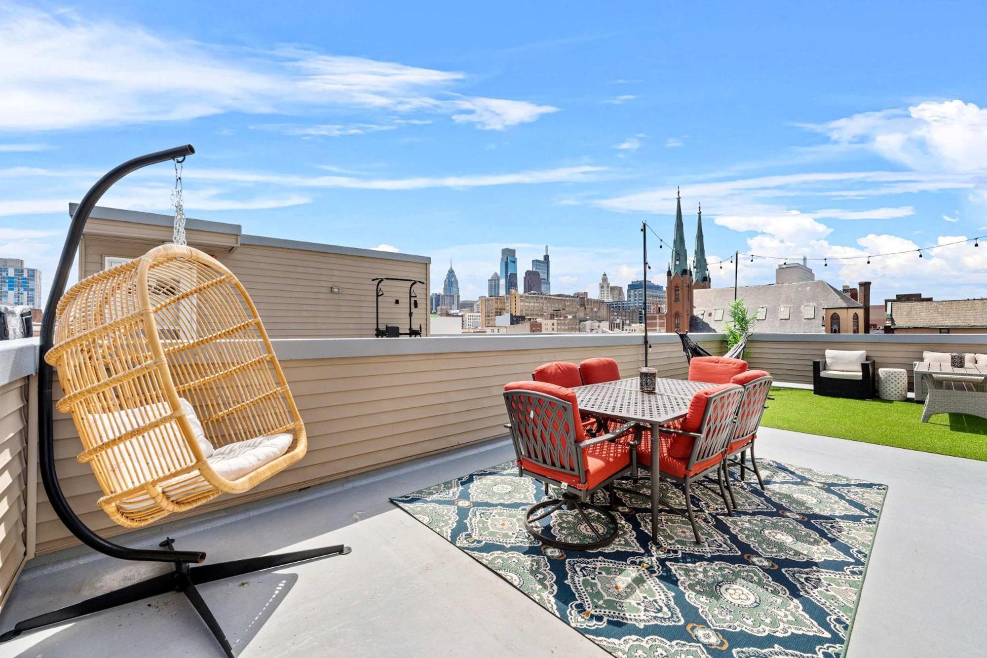 Brand New Dbl Unit Roofdeck Outdoor Patio Villa Philadelphia Ngoại thất bức ảnh